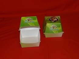 Emballage hamburger en papier et carton